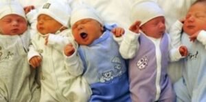 Չինացի կինը հնգյակ է ունեցել