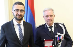 ՆԳ նախարարի հրամանով Օլիվյե Լեֆեբվրը պարգևատրվել է հայ-ֆրանսիական համագործակցության զարգացման համար